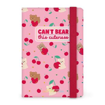 Agenda 16 mesi 2027 settimanale fotografica Legami Small con notebook Teddy Bear Cherry Pink  Legami 2026 | Libraccio.it