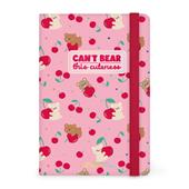Agenda 16 mesi 2027 settimanale fotografica Legami Medium Teddy Bear Cherry Pink