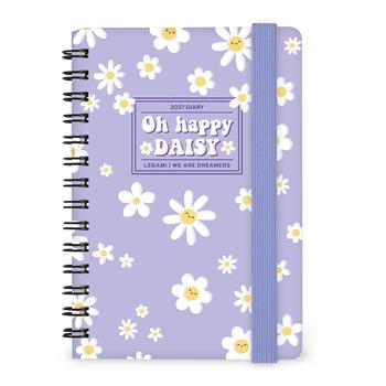 Agenda Legami 2027 12 mesi settimanale spiralata Daisy - Lilac Small  Legami 2026 | Libraccio.it