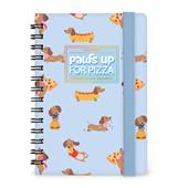 Agenda Legami 2027 12 mesi settimanale spiralata Dog - Dachshund Small