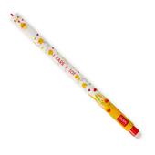Penna gel cancellabile Legami I Care a Lot Hen, inchiostro rosso