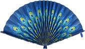 Foldable Paper Fan, Fiesta & Siesta - Peacock
