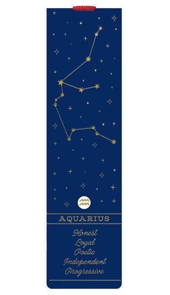 Segnalibro Legami Aphorism con elastico. Acquario. Aquarius  Legami 2024 | Libraccio.it