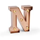 Mini lettera decorativa luminosa - N Legami