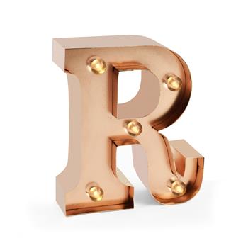 Mini lettera decorativa luminosa - R Legami  	Legami 2023 | Libraccio.it