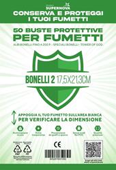 Studio Supernova - 50 Buste Protettive Bonelli 2 (17 X 22,7)