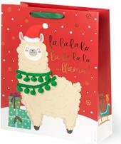 Sacchetto Regalo Legami Christmas, Lama - Large
