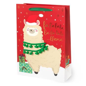 Sacchetto Regalo Legami Christmas, Lama - X-Large  Legami 2022 | Libraccio.it
