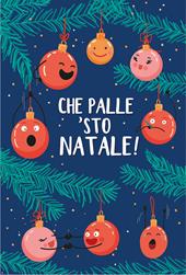 Biglietto auguri Natale Legami, palle di Natale, Greeting Cards - 11,50 x 17 cm
