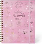 3-In-1 Spiral Notebook, Maxi Trio Spiral Notebook - Magic