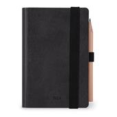 Agenda 2023-2024 Legami, 12 mesi, bigiornaliera, mini - BLACK ONYX