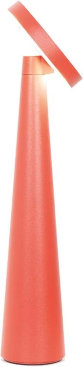 Lampada Angelina Pro Rosso, da tavolo, portatile, a batteria, ricaricabile