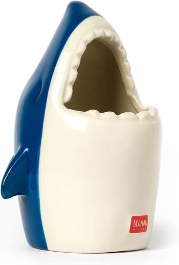 Ceramic Pen Holder - Desk Friends - Shark  Legami 2022 | Libraccio.it