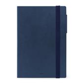 Agenda Legami 2023, 12 mesi, settimanale con Notebook, Medium - Blu