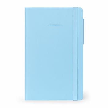 Quaderno My Notebook - Medium Lined Sky Blue  Legami 2022 | Libraccio.it