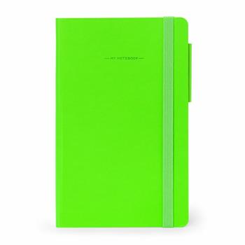 Quaderno My Notebook - Medium Lined Neon Green  Legami 2022 | Libraccio.it