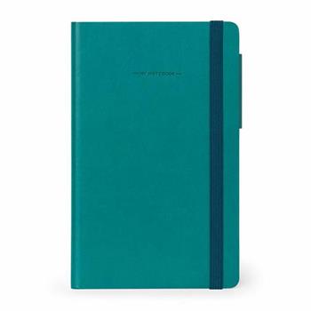 Quaderno My Notebook - Medium Plain Petrol Blue  Legami 2022 | Libraccio.it