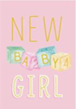 Biglietto auguri - New Baby Girl  Legami 2022 | Libraccio.it