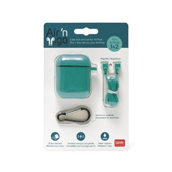 Custodia Airpod 1-2 Legami con cordino Turchese  Legami 2021 | Libraccio.it