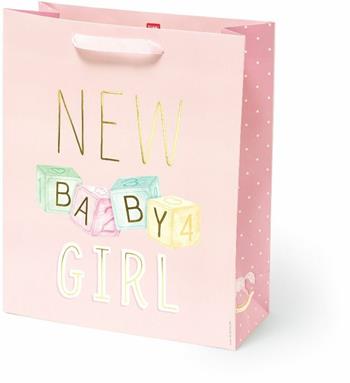Sacchetto regalo Legami Gift Bag Large New Baby Girl. Nascita Bambina  Legami 2021 | Libraccio.it