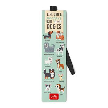 Segnalibro Legami con elastico Dogs. Cani - Life isn't perfect but my dog is  Legami 2021 | Libraccio.it