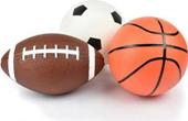 Mini Ball Set - Set Of 3 Mini Balls - Basketb+American Footb.+Footb.