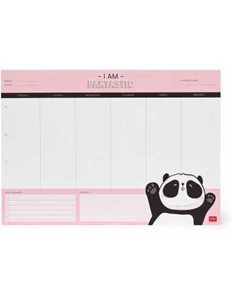 Image of Agenda da scrivania Pantastic Panda Legami, Smart Week - Desk Planner