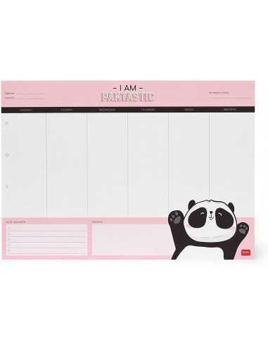 Agenda da scrivania Pantastic Panda Legami, Smart Week - Desk Planner  Legami 2023