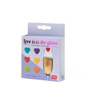 Legami Love In The Glass Segnabicchieri 6pz