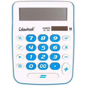 Colourbook Math CB-110 Calcolatrice da Tavolo Compatta 12 Cifre - Doppia Alimentazione, Design Funzionale e Tasti Soft  Colourbook 2026 | Libraccio.it