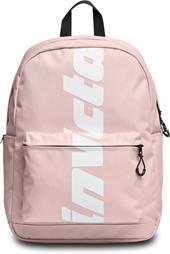 Zaino scuola Carlson Backpack Invicta Logo, Pale Mauve - 30 x 41,5 x 18 cm