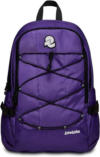 Zaino scuola Invict-Act Smart Plain Invicta Backpack Grs, Royal Purple - 28 x 43 x 16 cm  Invicta 2023 | Libraccio.it