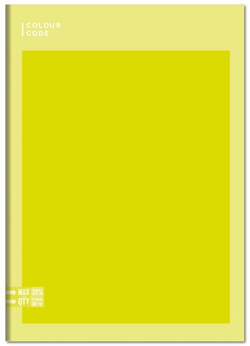 Quaderno Spiral Maxi 160/80 Colour Code Pastel Colorful, 5 M - Quadretti grandi 5 mm - 22 x 29,5 cm  Colour Code 2025 | Libraccio.it