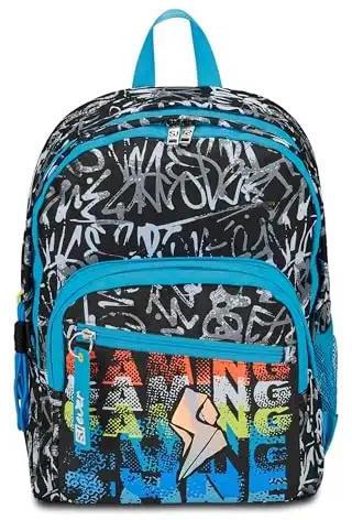 Zaino Dop. Scomp. Sj Gang Sj Ever Blackwall Boy, Bluebell Turquoise  Sj Gang 2024 | Libraccio.it