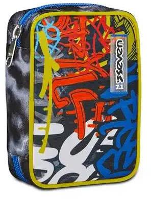 Astuccio Speed Pad Seven Mark On Boy, Jet Black  Seven 2024 | Libraccio.it