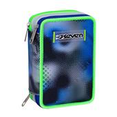 Astuccio 3 Zip Seven Write Down, 12,5 x 20 x 7 cm