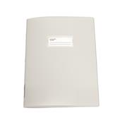 Quaderno A4 Maxi 96/100 R Ppl Trasparente Neutro Colour Code Cove - 1R a righe, 21 x 29.7 cm