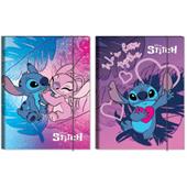 Cartellina Elastica Ds01 Lilo & Stitch, 25 x 34 x 1 cm