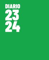 DIARIO 2023-2024 Libraccio Pantone verde - 11,5 x 16 cm