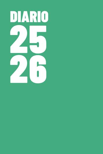 Diario 2025-2026 Libraccio Verde  Libraccio 2025 | Libraccio.it