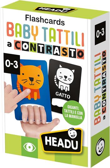 Flashcards Baby Tattili a Contrasto  Headu 2025 | Libraccio.it