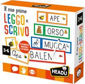 HEADU - Il Mio Primo Leggo e Scrivo, Imparo a Leggere e Scrivere a tre anni, Un Gioco Educativo per Bambini dai 3 ai 6 anni