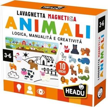 10 Giochi con gli Animali Magnetici  Headu 2025 | Libraccio.it