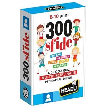 300 Sfide 8-10 anni  Headu 2026 | Libraccio.it