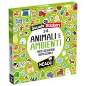 Scuola Stickers Animali e Ambienti