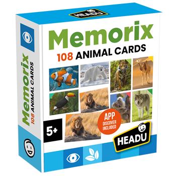 Memorix 108 Animal Cards  Headu 2026 | Libraccio.it