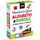 Carte Vitamine in Gioco Alfabeto e Parole