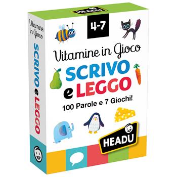 Carte Vitamine Gioco Scrivo e Leggo 100 Parole  Headu 2026 | Libraccio.it