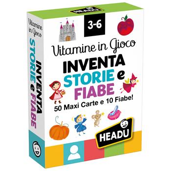 Carte Vitamine Gioco Inventa Storie e Fiabe  Headu 2026 | Libraccio.it