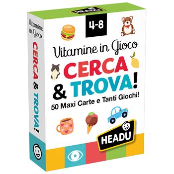 Carte Vitamine in Gioco Cerca & Trova  Headu 2026 | Libraccio.it